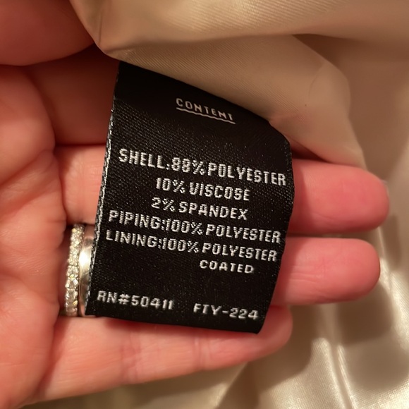 Kensie - Medium - Women’s Taupe Jacket - Picture 9 of 11